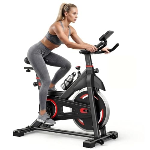NEWBULIG Exercise Bike with APP, Stationary Bikes for Home