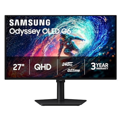 Samsung 27" Odyssey OLED G6 (G61SH) QD-OLED