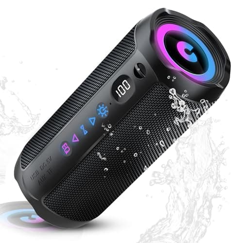 Portable Bluetooth Speaker, Bluetooth 5.4 Speaker