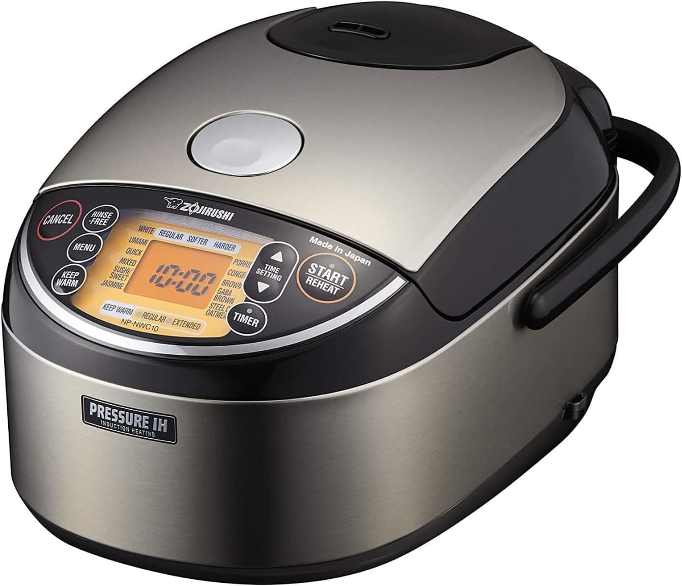 Zojirushi NP-NWC10XB 5.5-Cup Pressure Induction Heating Rice Cooker