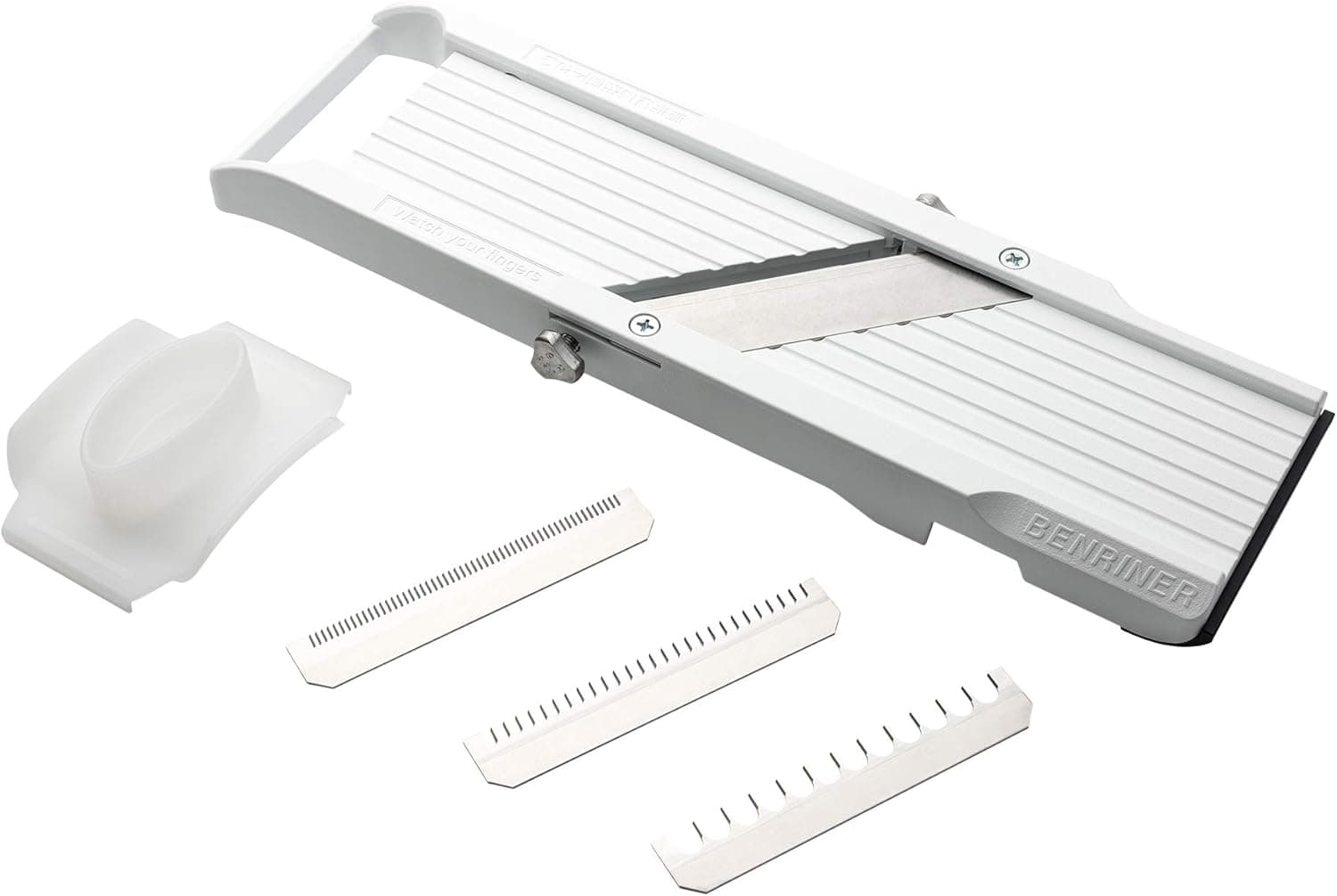 Benriner Mandoline Slicer with 4 Japanese Stainless Steel Blades - image 1